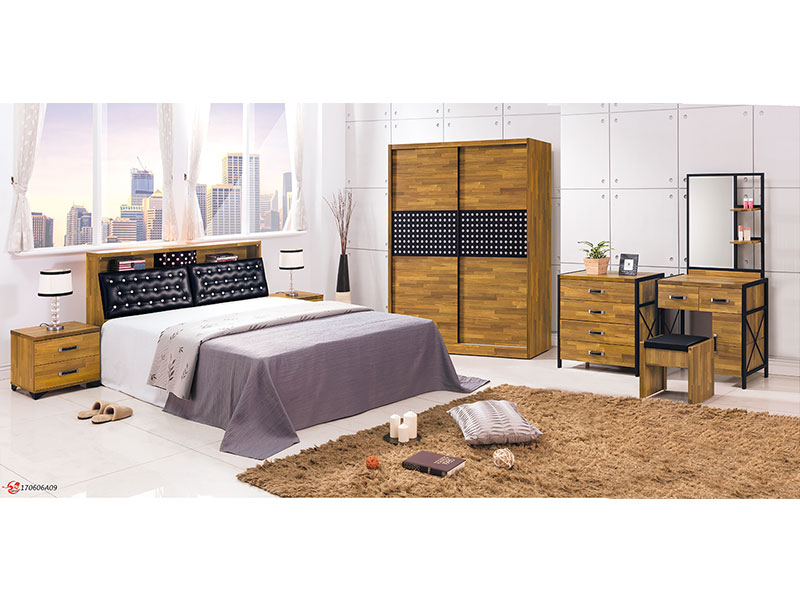 集層木臥室床組系列